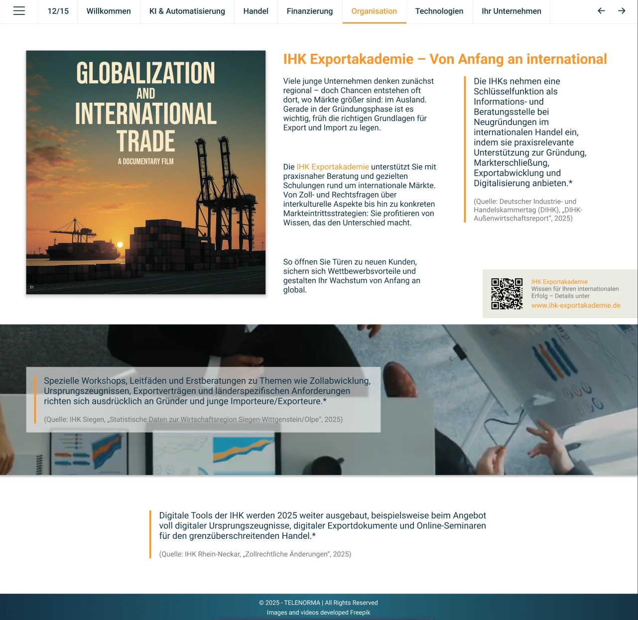IHK Exportakademie – Von Anfang an international