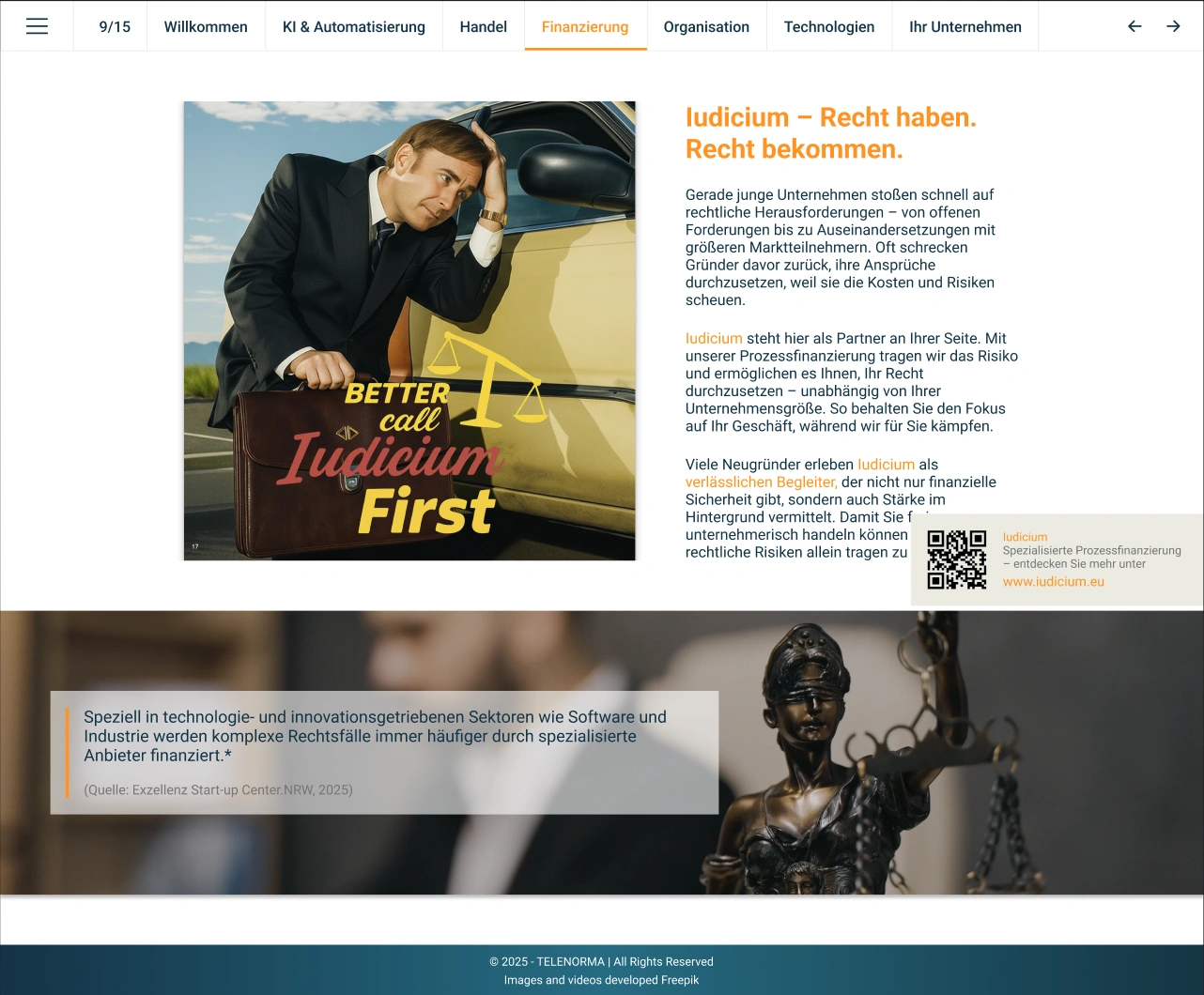 Iudicium – Recht haben. Recht bekommen.