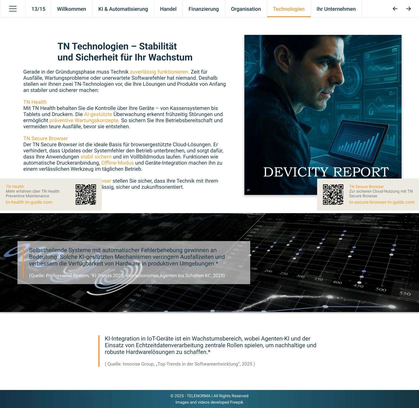 TN Technologien – Stabilitätund Sicherheit für Ihr Wachstum