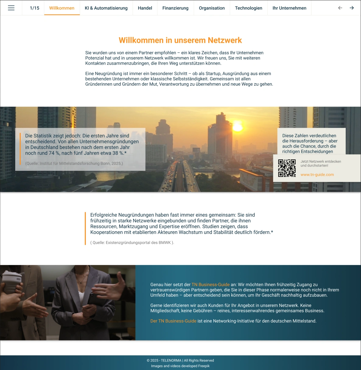 Willkommen in unserem Netzwerk