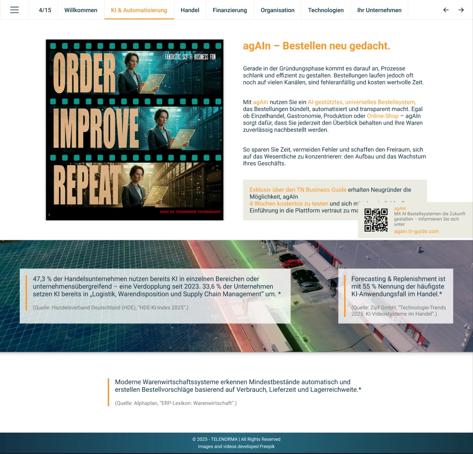 agAIn – Bestellen neu gedacht.